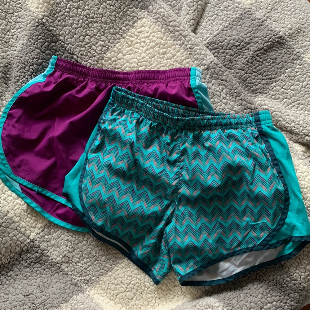 Nike girls running/sport shorts. Size large.